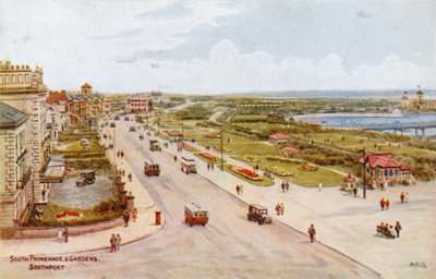 South Promenade and Gardens, Southport by Alfred Robert Quinton